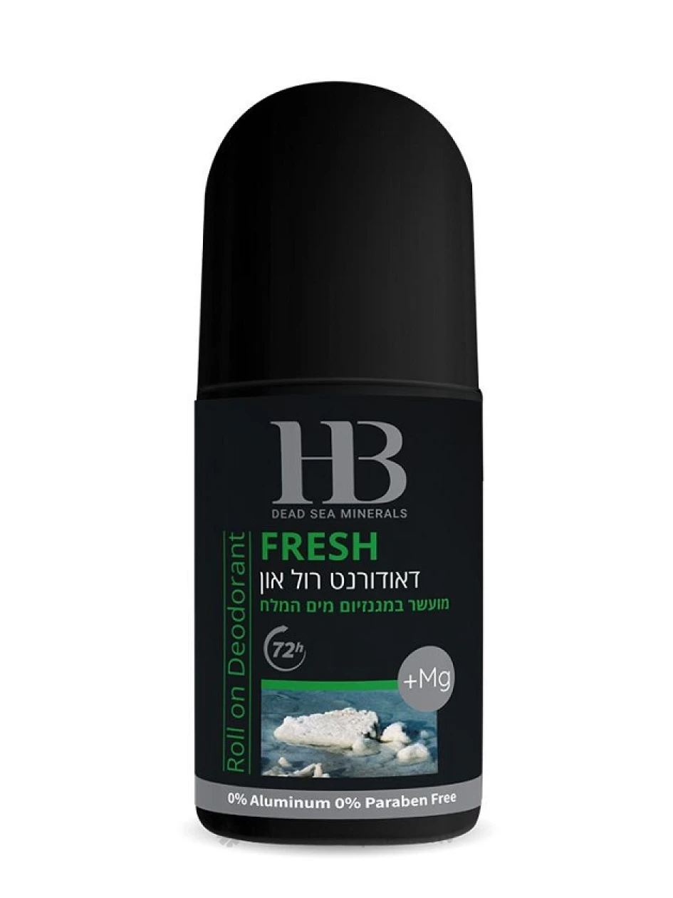 H&B Vīriešu dezodorants-rullītis Fresh green, 75 ml | internetaptieka.lv