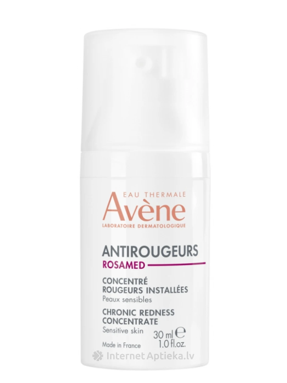 AVENE ANTI-REDNESS Rosamed koncentratas, 30 ml | internetaptieka.lv