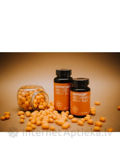 HIPPOCOR Omega-3,6,9 astelpajuseemneõli, 30 kapslit | internetaptieka.lv