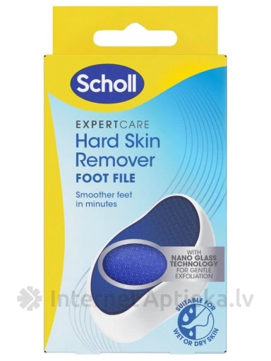 SCHOLL kietos odos šalinimo pėdų dildė, 1 tk. | internetaptieka.lv