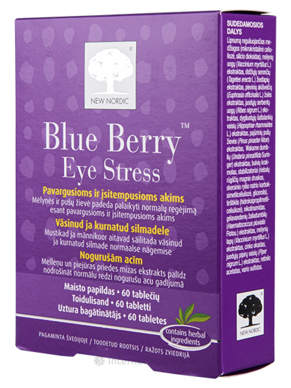 Blue Berry Eye Stress, N60 | internetaptieka.lv