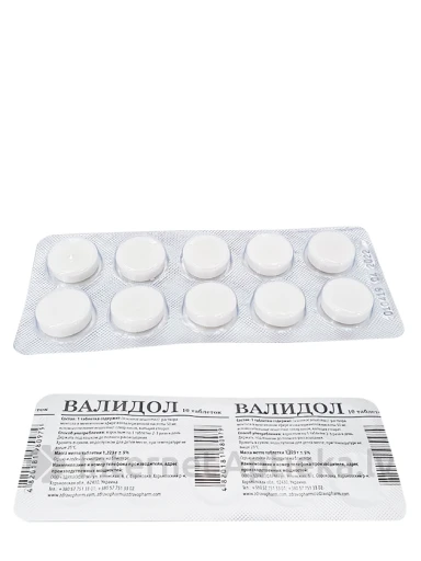 Validol, 10 tabletes | internetaptieka.lv
