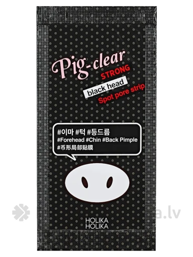 Holika Holika Pig Nose Clear Strong Патч для очищения пор | internetaptieka.lv