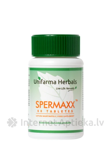 Unifarma Herbals Spermaxx tabletid, 60 tk. | internetaptieka.lv