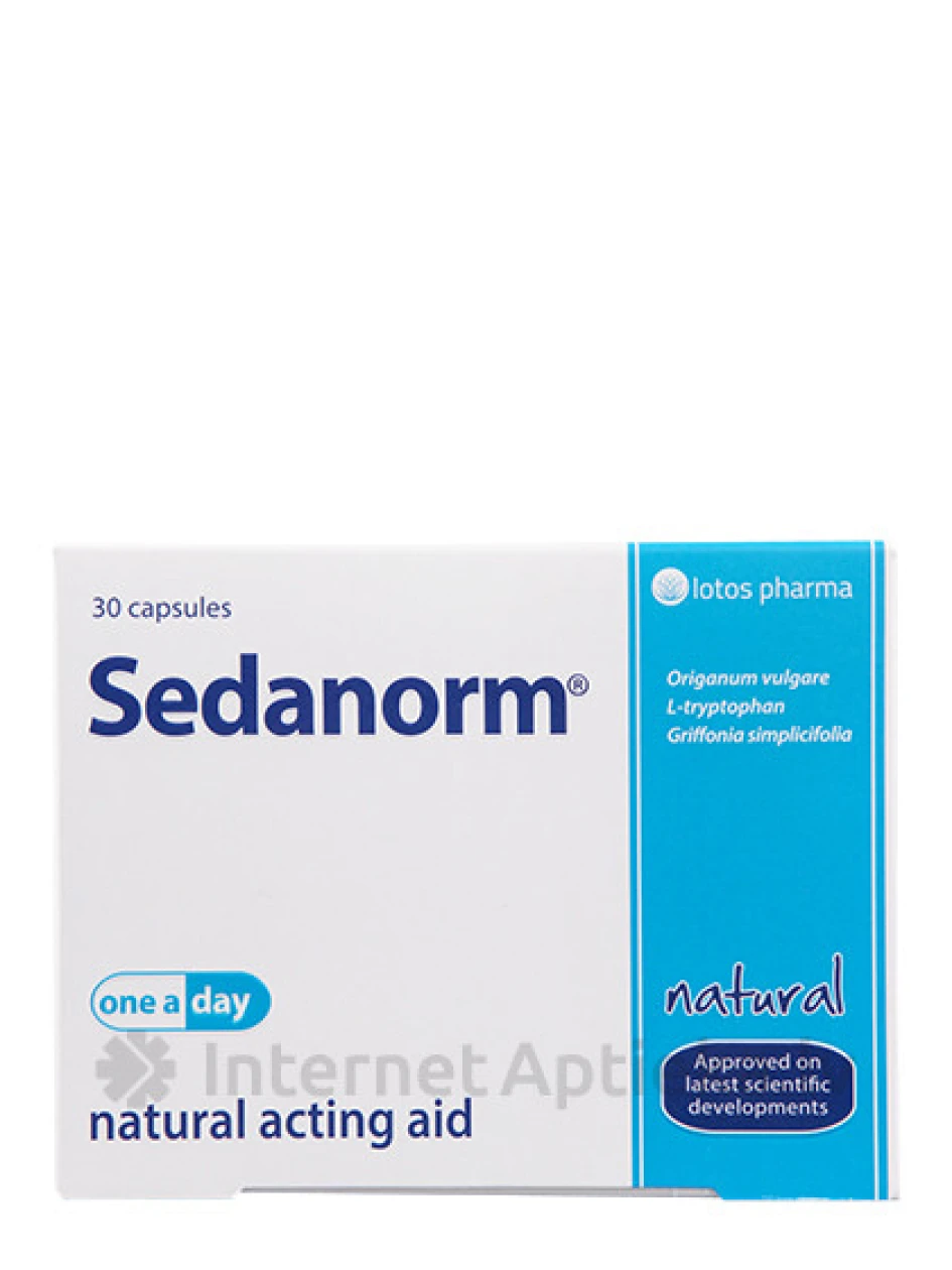 Sedanorm, 30 капсул | internetaptieka.lv