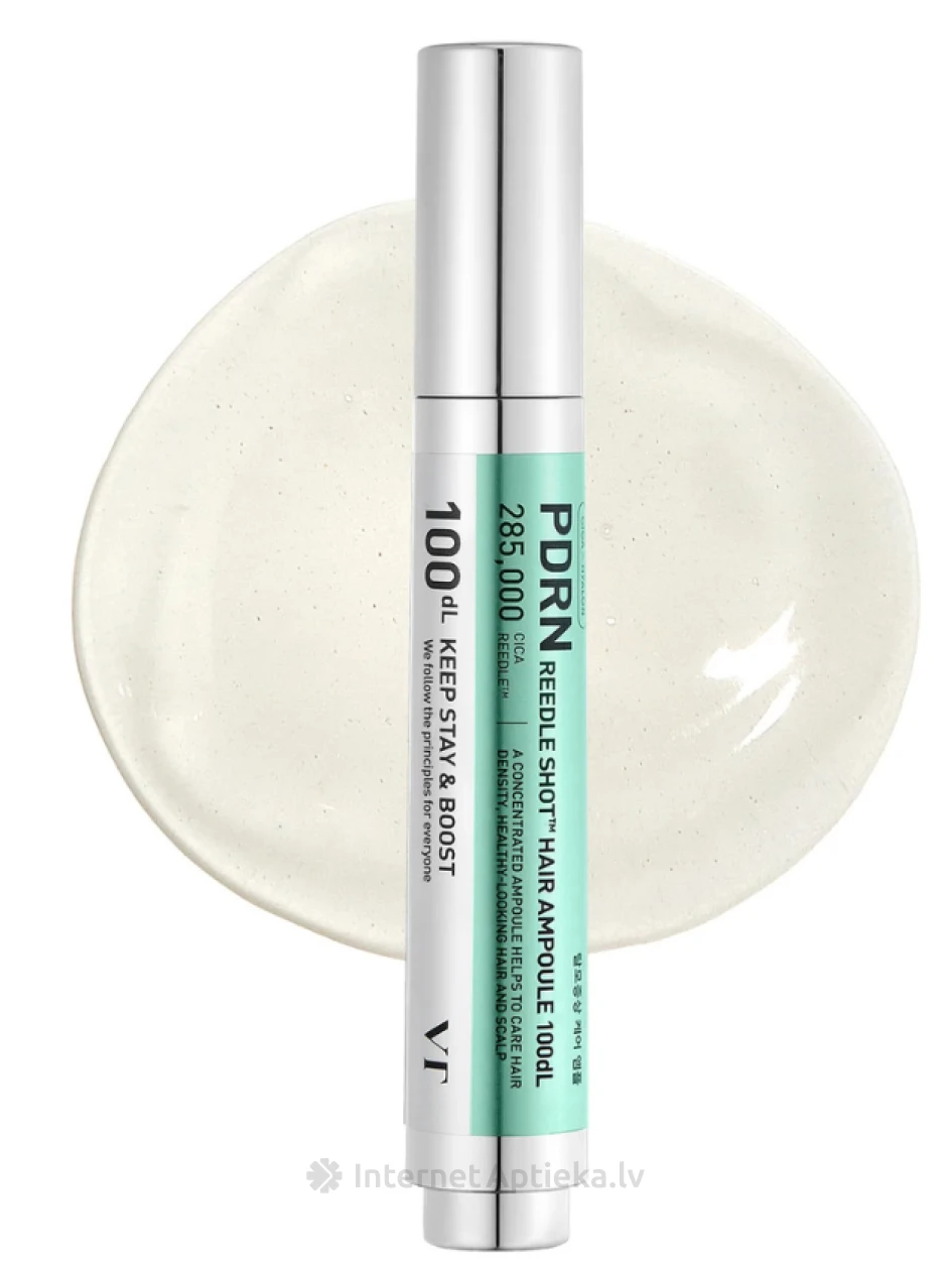 VT Cosmetics PDRN 100dL Reedle Shot Hair Ampula, 15 ml | internetaptieka.lv