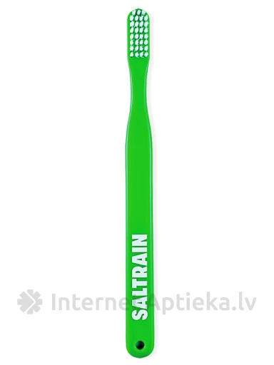 Saltrain Зубная щетка зелёная (мягкая) | internetaptieka.lv