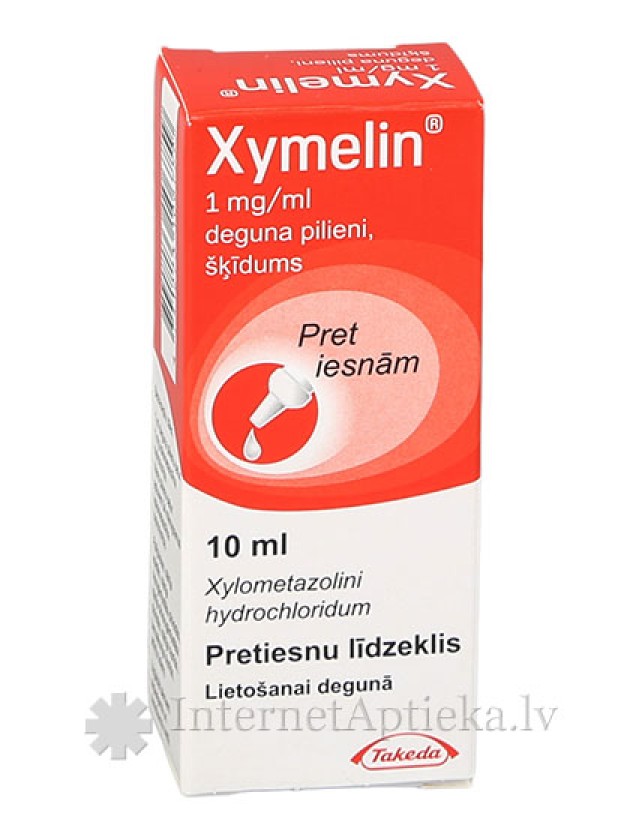 Xymelin deguna pilieni, 10 ml - InternetAptieka.lv