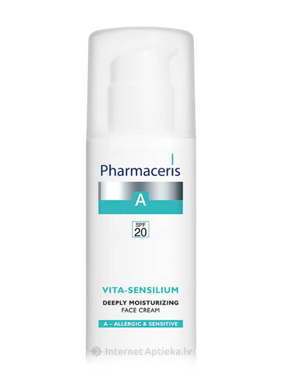 Pharmaceris A Vita-Sensilium mitrinošs sejas krēms, 50 ml | internetaptieka.lv