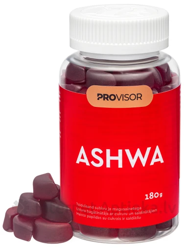 PROVISOR Ashwagandha gummies, 60 tk. | internetaptieka.lv