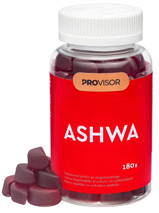 PROVISOR Ashwagandha gummies, 60 gb.