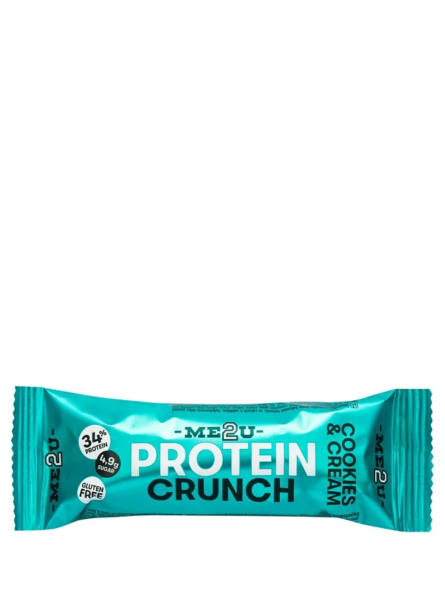 ME2U Protein Crunch Cookies & Cream proteīna batoniņš, 45 g