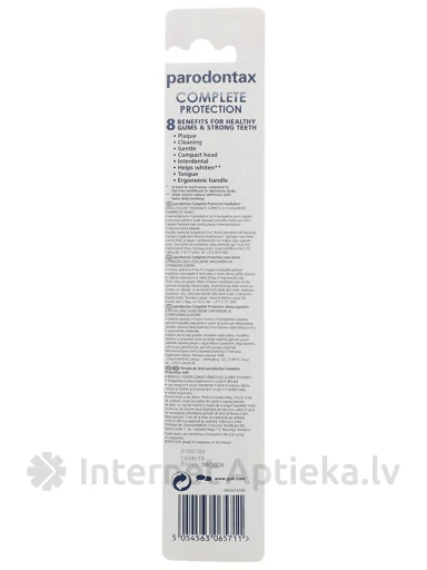Hambahari Parodontax täielik kaitse pehme, 1 tk. | internetaptieka.lv
