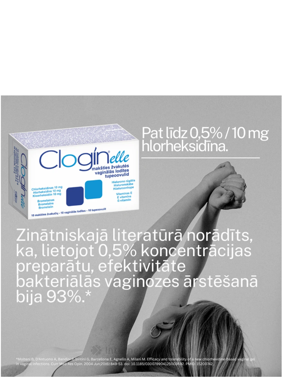 Clogin elle vaginālās lodītes, 10 gb. | internetaptieka.lv