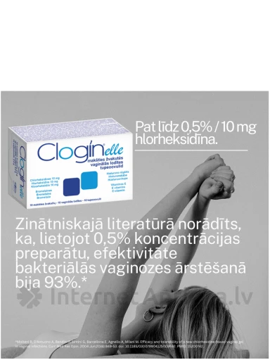 Clogin elle vaginālās lodītes, 10 gb. | internetaptieka.lv