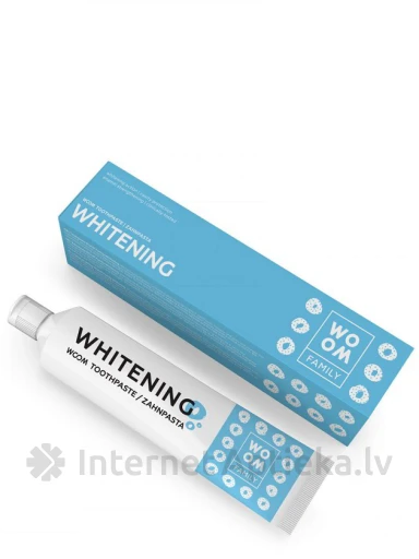 Woom Family Whitening hambapasta, 75 ml | internetaptieka.lv
