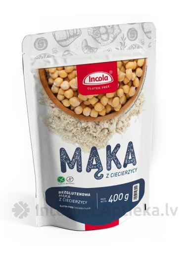 Incola Maka Ciecierzycy gluteenivaba Türgi herne (kikerherne) jahu, 400 g | internetaptieka.lv