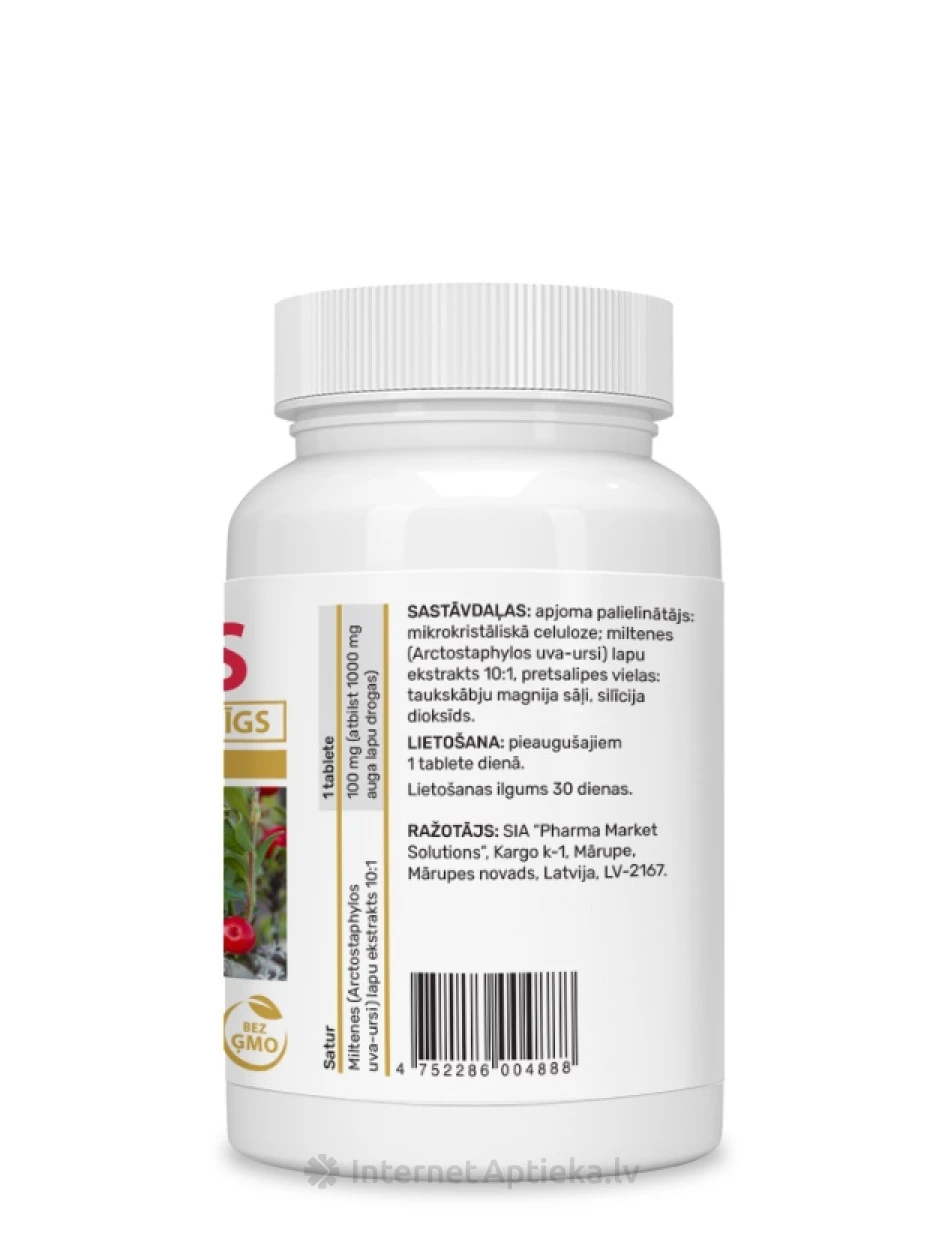 Miltenes ekstrakts tabletes, 30 gb. | internetaptieka.lv