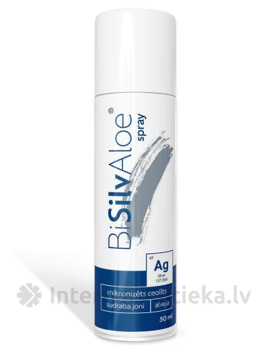 BiSilvAloe Спрей, 50 мл | internetaptieka.lv