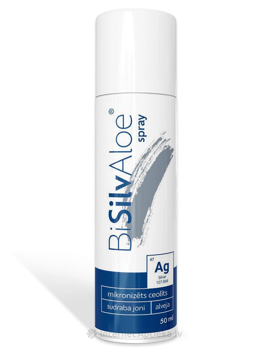 BiSilvAloe Спрей, 50 мл | internetaptieka.lv