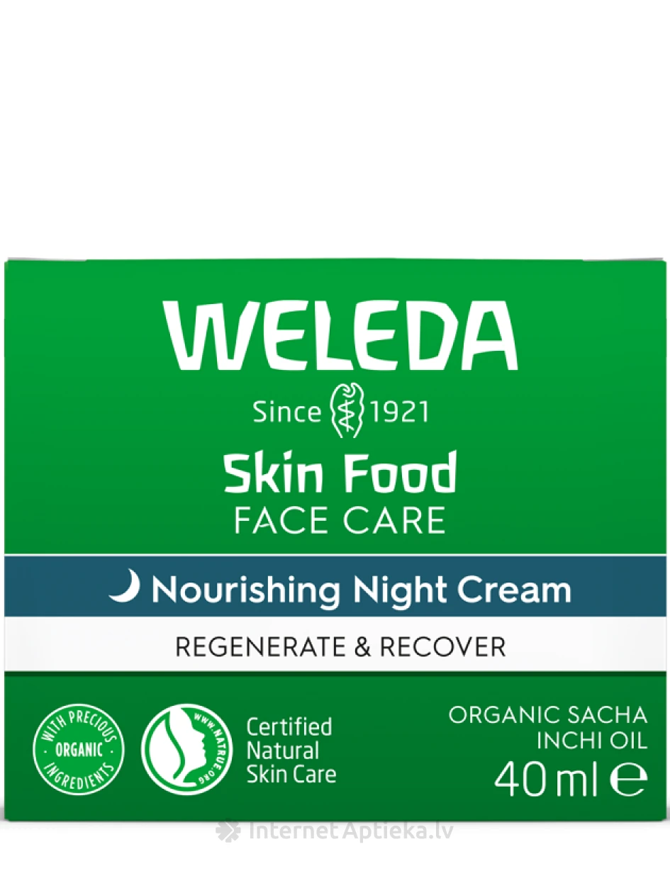 Weleda Skin Food toitev öökreem kuivale näonahale, 40 ml | internetaptieka.lv