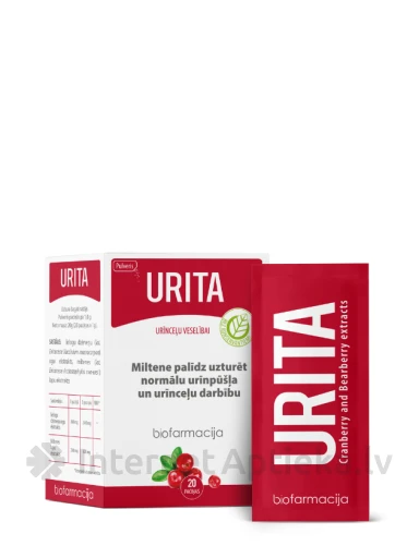 Biofarmacija Urita paciņas, 20 gb. | internetaptieka.lv