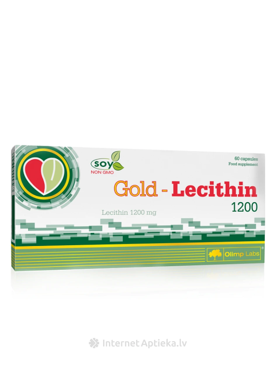 Olimp Labs Gold-Lecithin 1200, 60 kapsulas | internetaptieka.lv