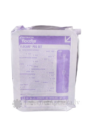 Flocare Peg tube kit CH18, 1 шт. | internetaptieka.lv