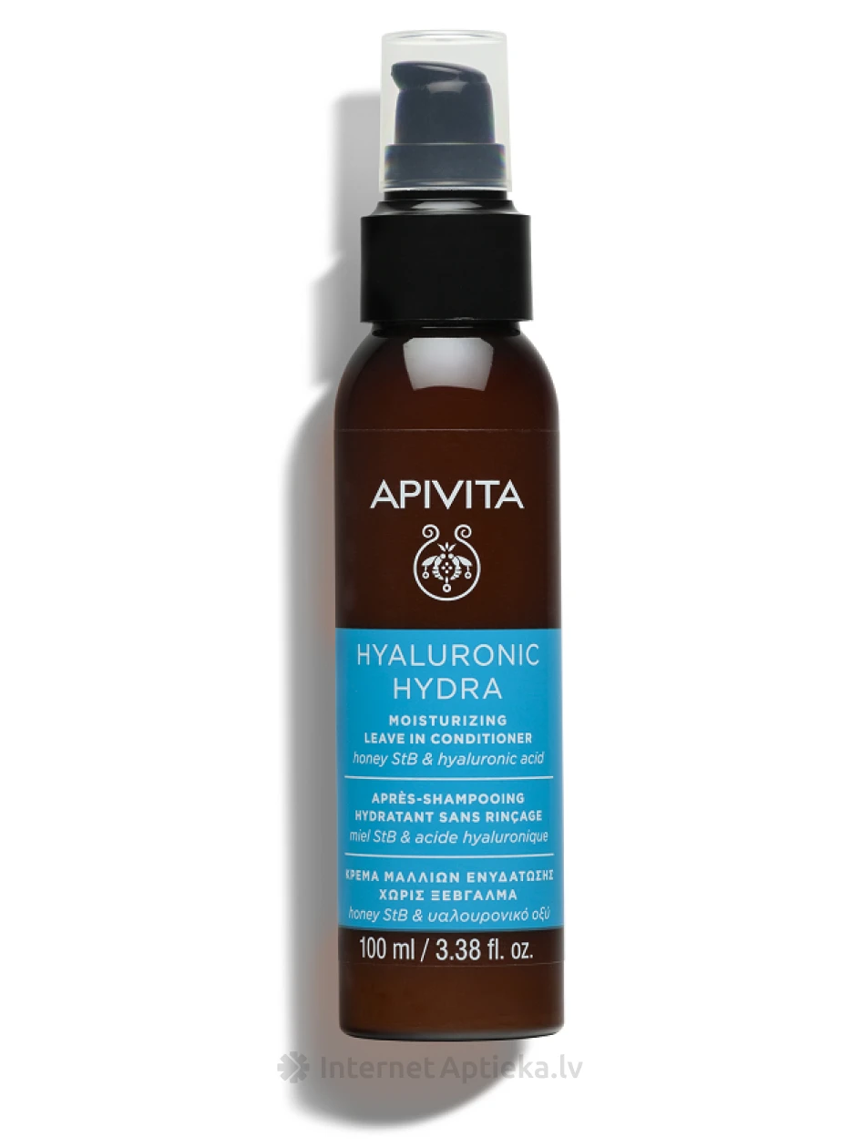 APIVITA HYALURONIC HYDRA Leave-in kondicionierius, 100 ml | internetaptieka.lv