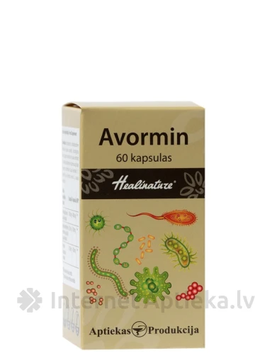 Healinature® Avormin, 60 kapsulas | internetaptieka.lv
