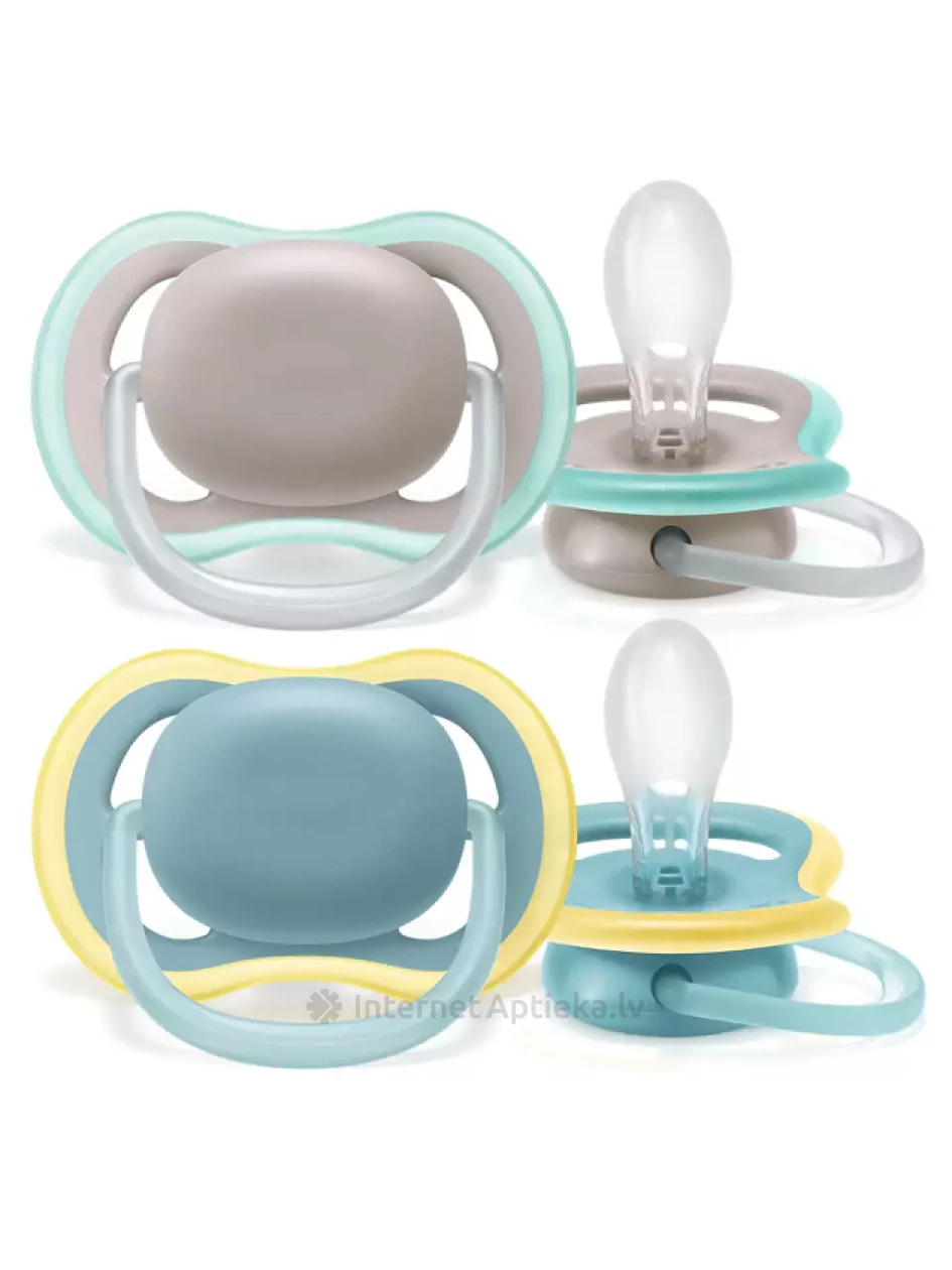Philips Avent Ultra Air NEUTRAL соска-пустышка 18+, мес., 2 шт. | internetaptieka.lv