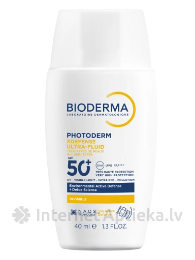 BIODERMA Photoderm XDefense ультратонкий SPF50+, 40 мл | internetaptieka.lv
