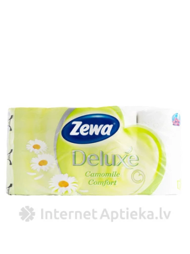 Zewa Deluxe Camomile Comfort tualettpaber, 8 tk. | internetaptieka.lv