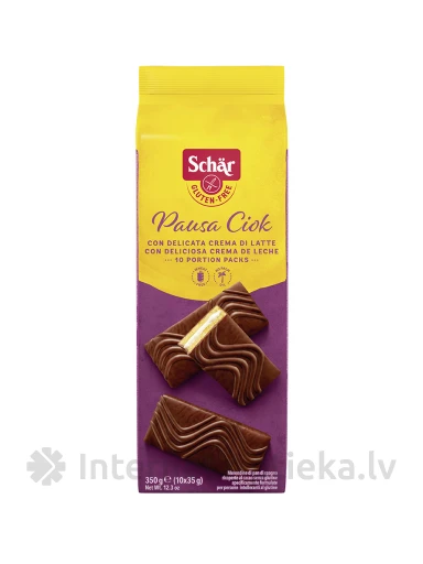 Schär Pausa Ciok bezglutēna kūciņas ar šokolādi, 350 g | internetaptieka.lv