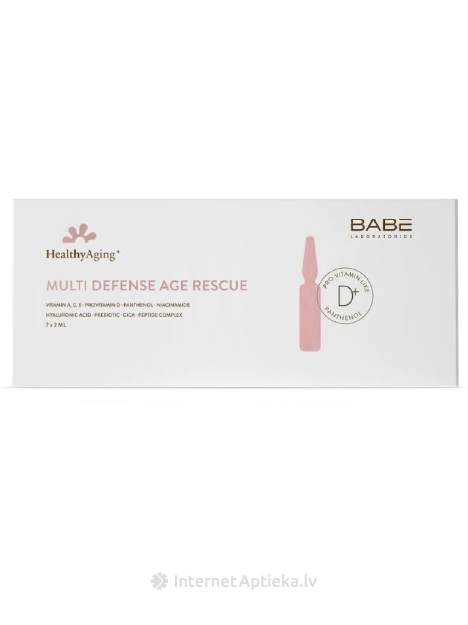 Babe Healthy Aging vananemisvastased ampullid, 7 * 2 ml | internetaptieka.lv