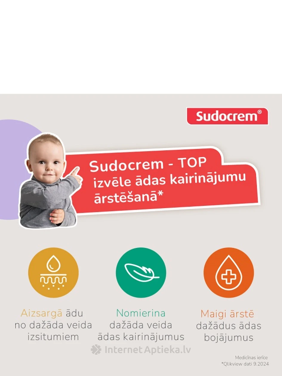 Sudocream Multi-Expert крем, 125 г | internetaptieka.lv