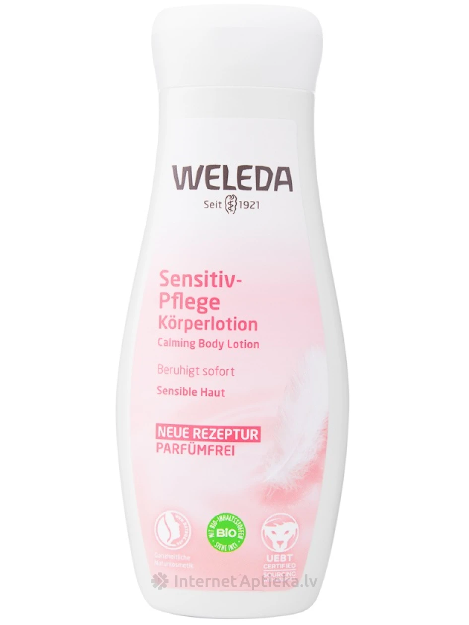 Weleda Sensitive rahustav kehakreem tundlikule nahale, 200 ml | internetaptieka.lv