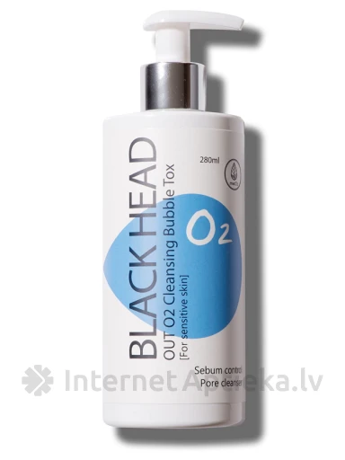 MedB Black Head OUT O2 Очищающее средство, 280 мл | internetaptieka.lv