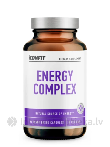 ICONFIT Energy Complex, 90 kapslit | internetaptieka.lv