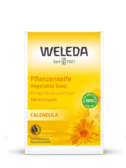 Weleda kliņģerīšu ziepes, 100 g