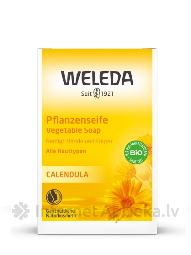 Weleda мыло с календулой, 100 г | internetaptieka.lv