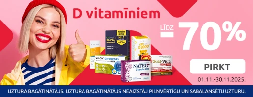 Nov 25 Kateg. Vitamīni