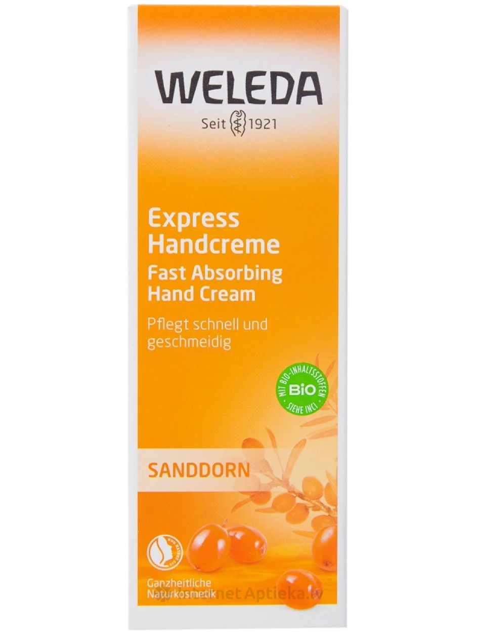 Weleda roku krēms ar smiltsērkšķiem ikdienas lietošanai, 50 ml | internetaptieka.lv