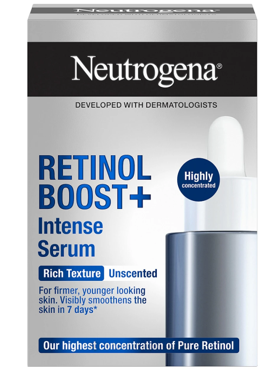 NEUTROGENA Retinol Boost+ intensīvs serums, 30 ml | internetaptieka.lv