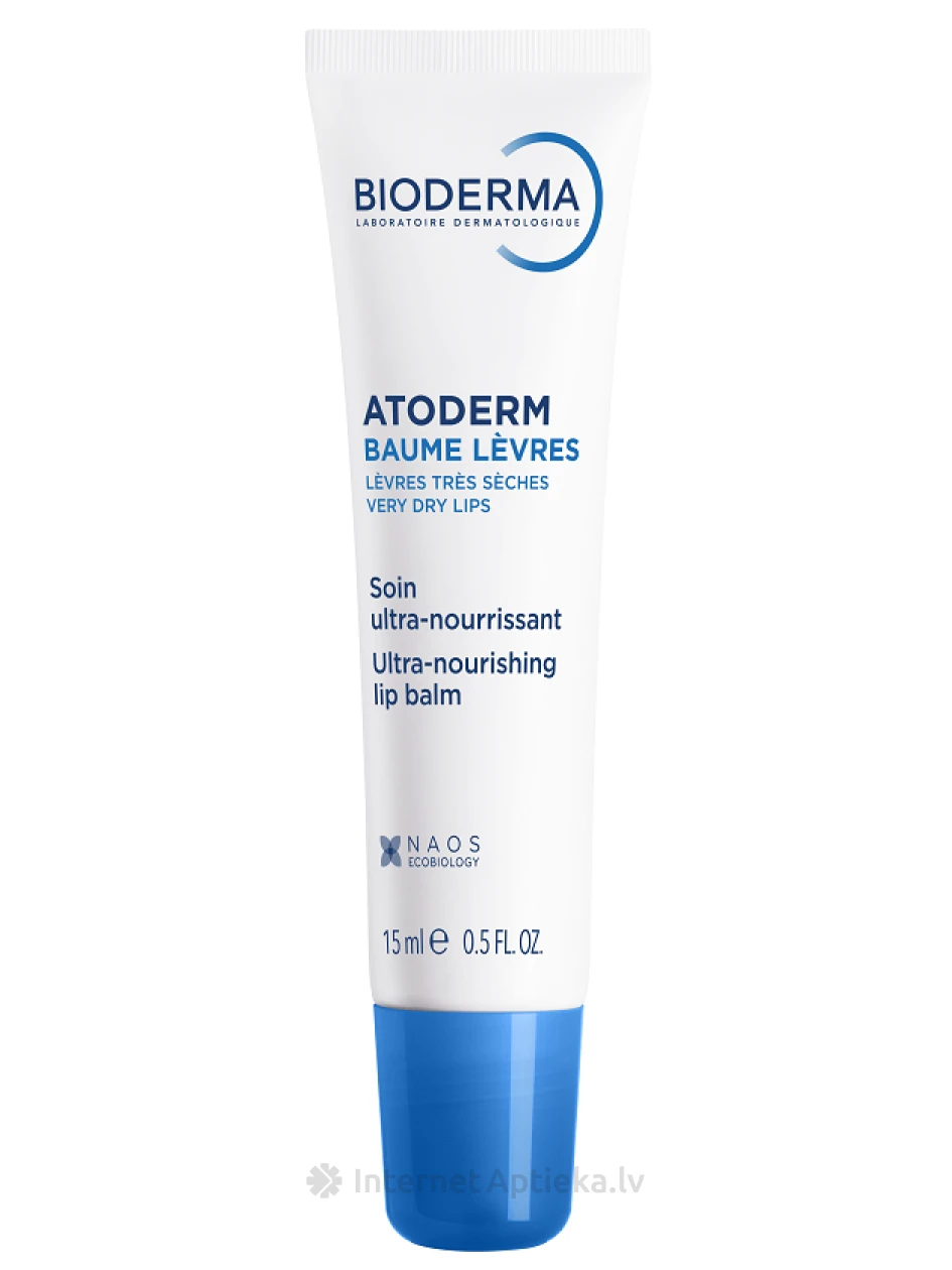 Bioderma Atoderm Baume levres бальзам для губ, 15 мл | internetaptieka.lv