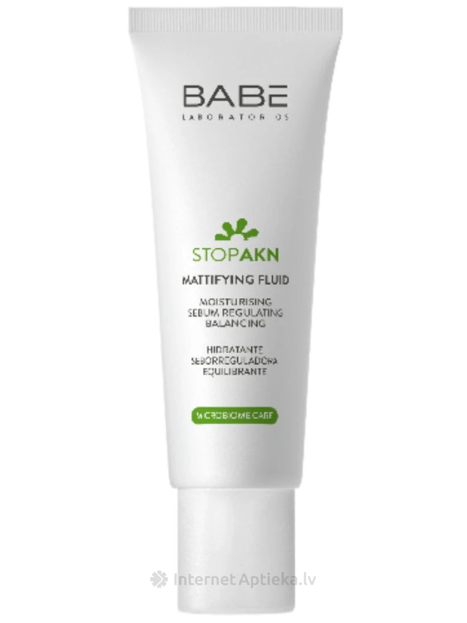 Babē Sop AKN Матирующий флюид, 50 мл | internetaptieka.lv