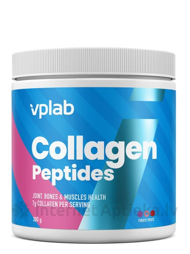 VPLAB Collagen Peptides Forest Fruits, 300 гр | internetaptieka.lv