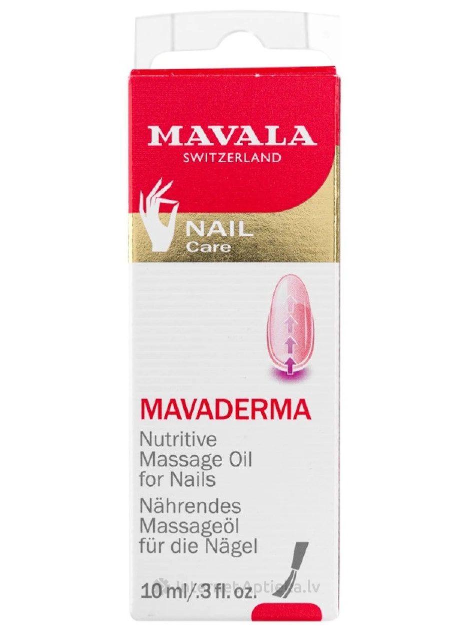 MAVALA Mavaderma toitev massaažiõli küüntele, 10 ml | internetaptieka.lv