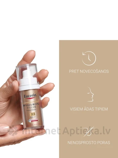 Eucerin Hyaluron-Filler+ Elasticity 3D сыворотка, 30 МЛ | internetaptieka.lv