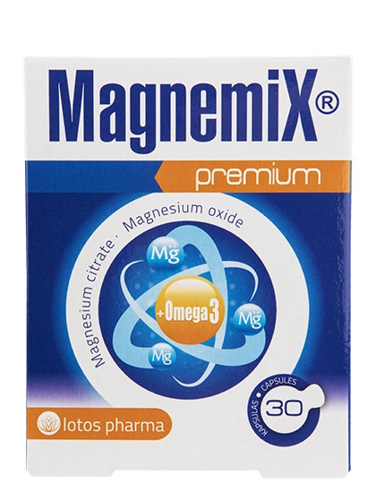 Magnemix Premium, 30 kapsulas - InternetAptieka.lv